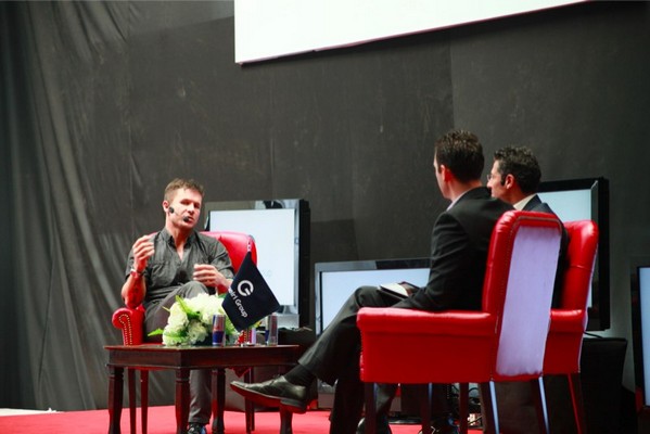 Felix Baumgartner at MENA Cristal Festival
